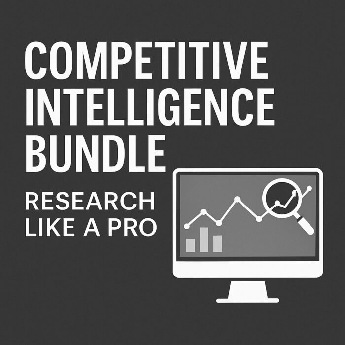 Competitive Intelligence Bundle  Research Like a Pro - Image 1